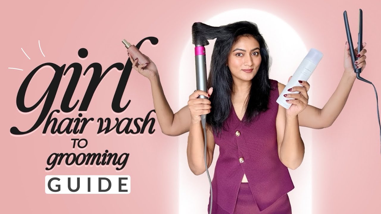 My hair wash routine || ponytail & messy bun || Ashtrixx