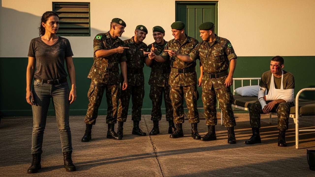 Irmã humilhada ao visitar irmão ferido era ex-forças especiais, e o quartel é limpo em uma noite