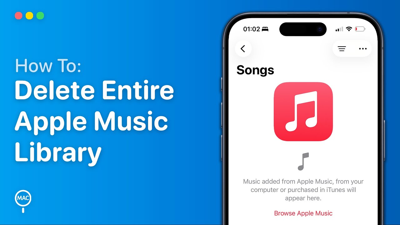 How To Delete Your Entire Apple Music Library | Easy Guide