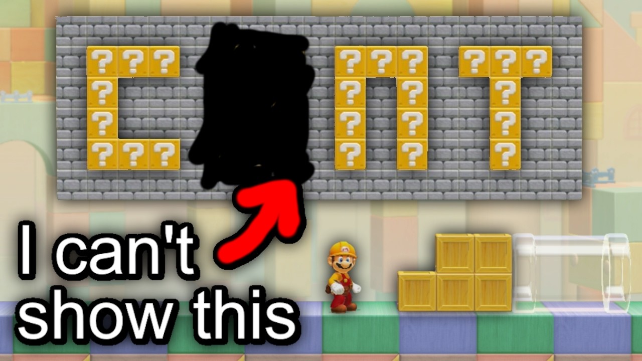 Да, это настоящий уровень из Mario Maker, который я нашел.