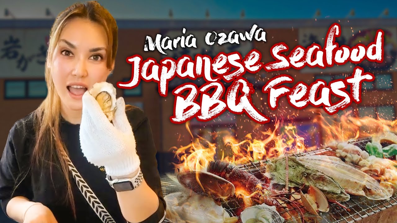 Maria Ozawa | Japanese Seafood BBQ Feast! 🇯🇵