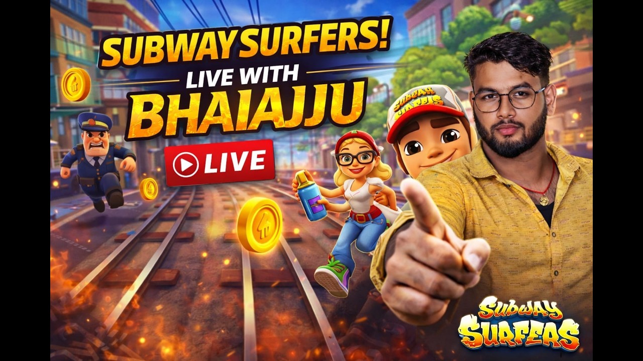 ✅ Subway Surfers Live 🔴 High Score Challenge | Aaj Record Todenge..