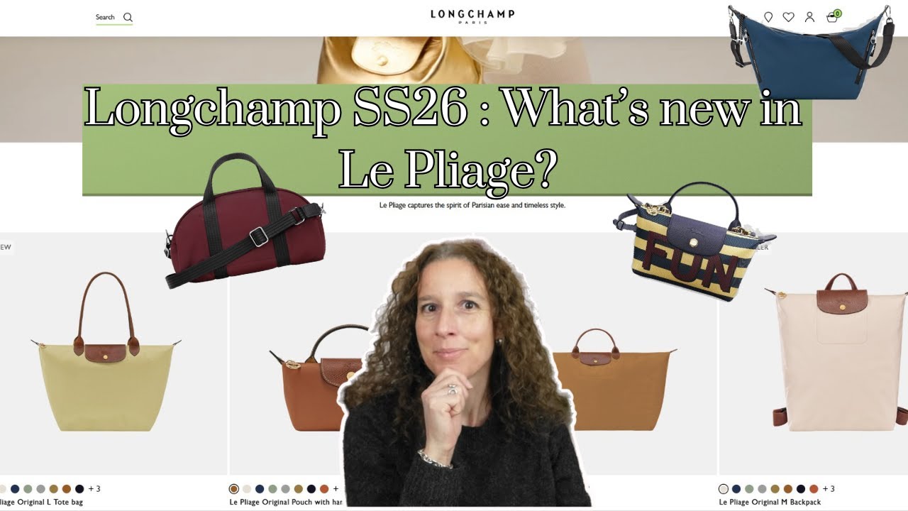 Longchamp Le Pliage SS26: Что нового? Откройте для себя больше цветов и сумок! Мой сервис Pliage ...