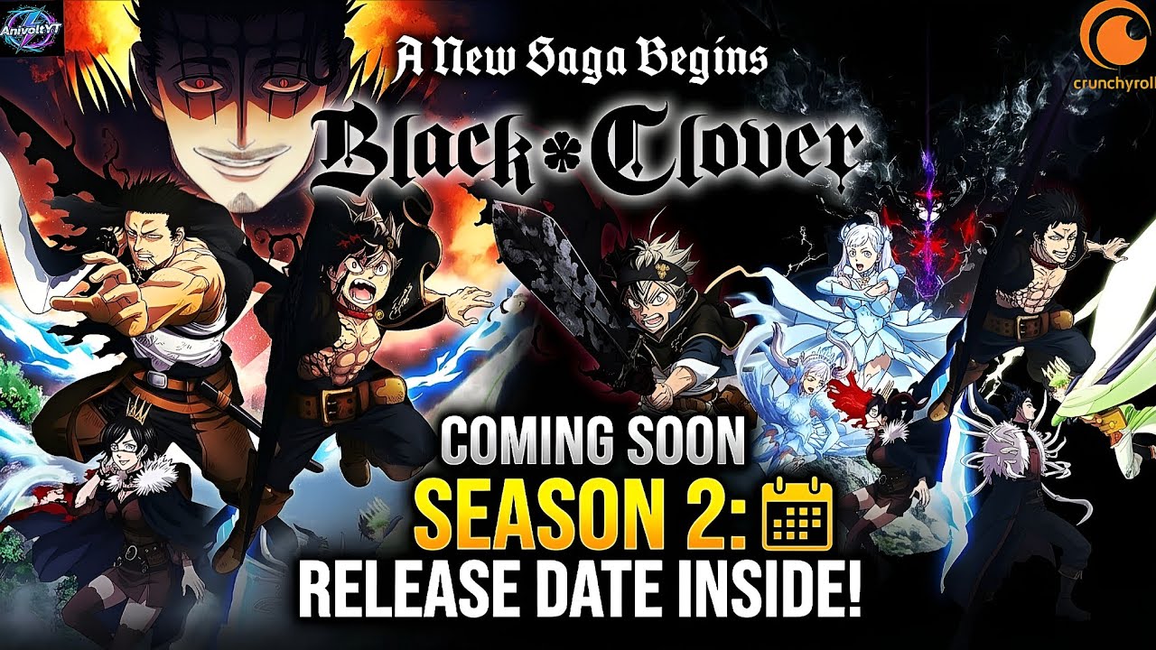 Black Clover Finally Back? Season 2 Release Date & Studio Pierrot Leaks.
