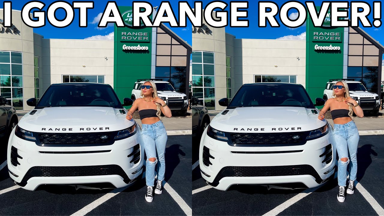 VLOG: i got my DREAM car! 2023 Range Rover Evoque R-Dynamic S car reveal + tour!