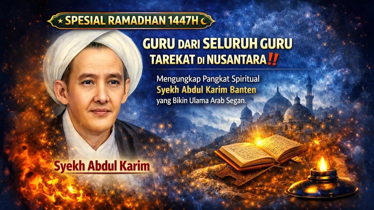 GURU DARI SELURUH GURU TAREKAT DI NUSANTARA‼️Mengungkap Pangkat Spiritual Syekh Abdul Karim Banten