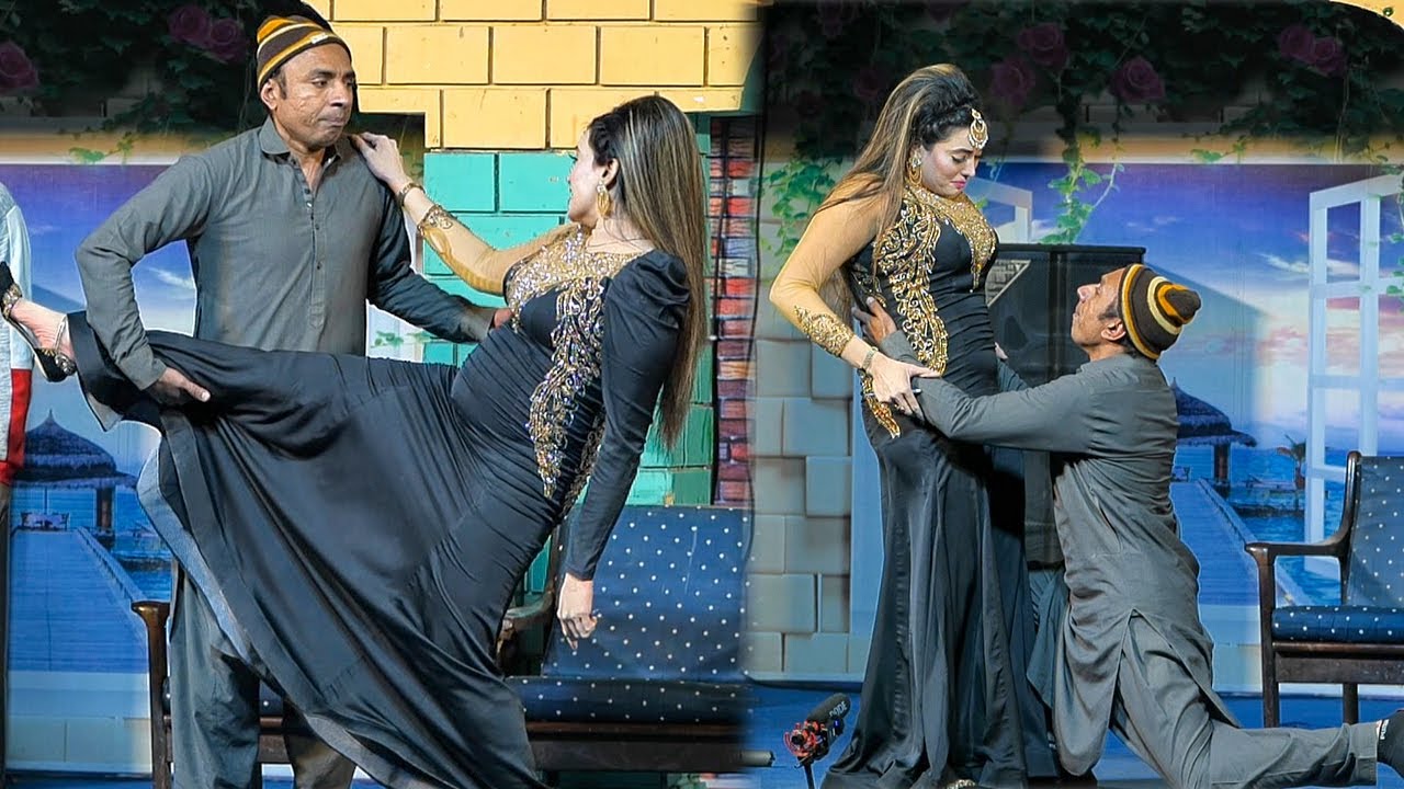 Rashid Kamal With Sonia Sethi & Falak Shair | New Best Comedy Punjabi Stage Drama Clip 2023