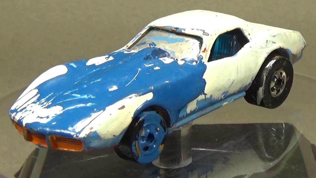 Реставрация Hot Wheels Corvette Stingray 1980-х годов