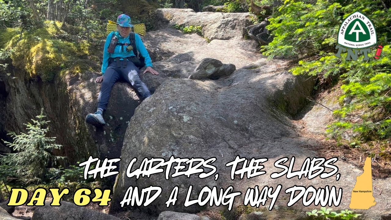 Day 64: the Carters, the Slabs, and a VERY long way down