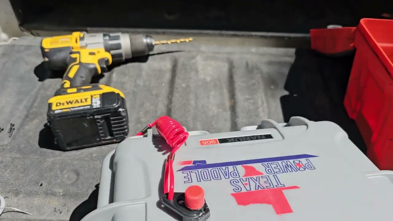 Texas Power Paddle safety hack.
