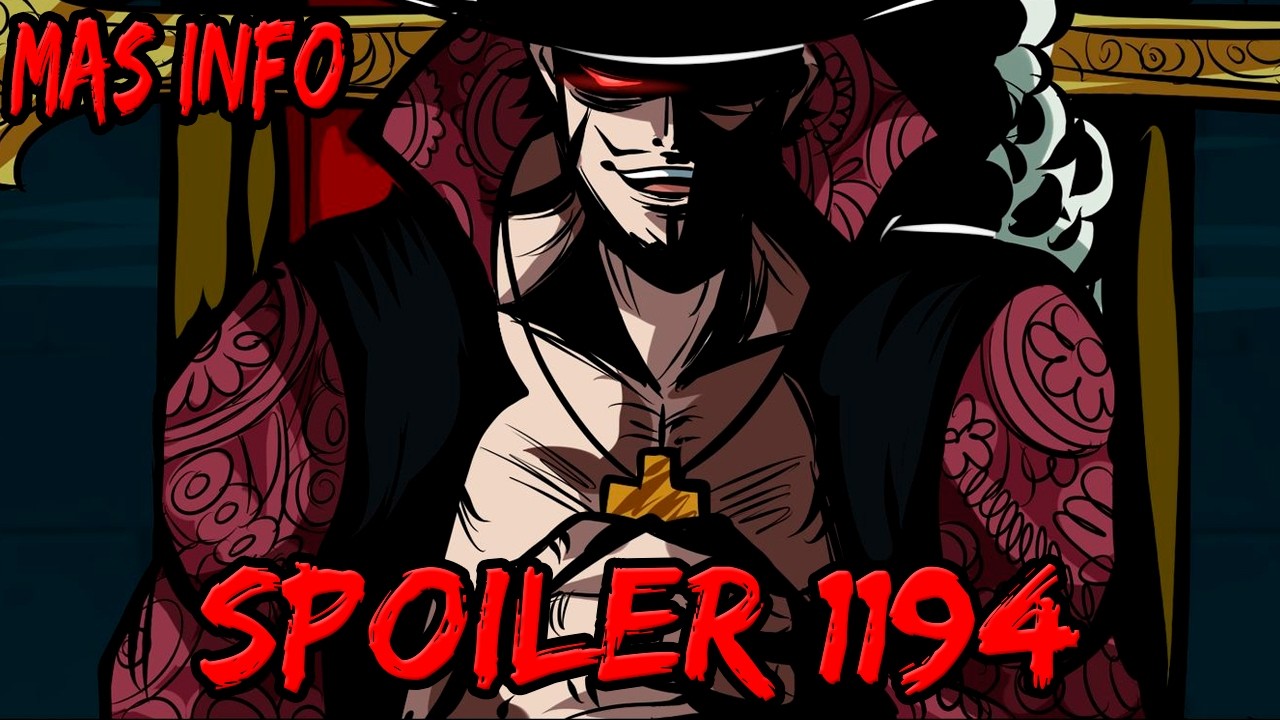 ONE PIECE 1194 (SPOILER) | Las cosas nunca permanecen iguales (MAS INFO xDDD)