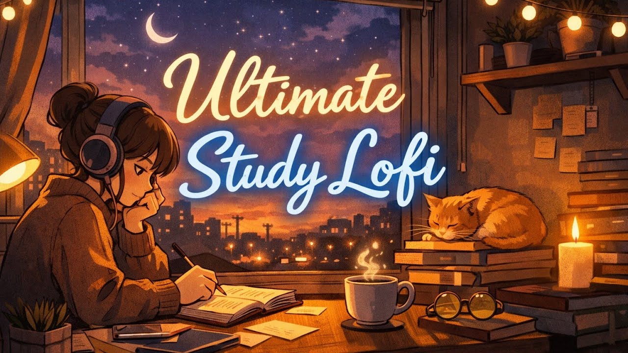 Ultimate Study Lofi 🎧 Relaxing Jazz Beats for Deep Focus & Work