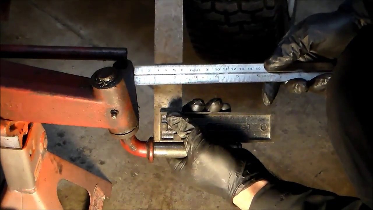 1981 Wheel Horse C85 Part6: Front Wheel Assembly