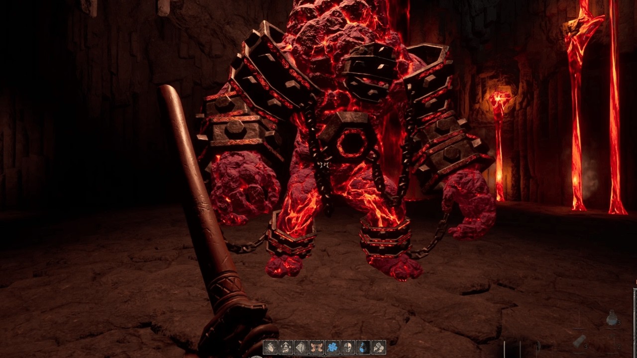 HR Fire Colossus Kill As Barbarian (No Damage)