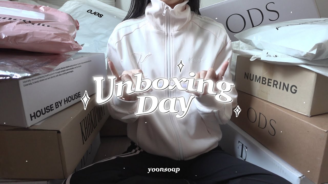 [SUB] 파산 직전인데 겨울옷은 샀어 . .  내돈내산 보송송 털옷 언박싱✶ * .