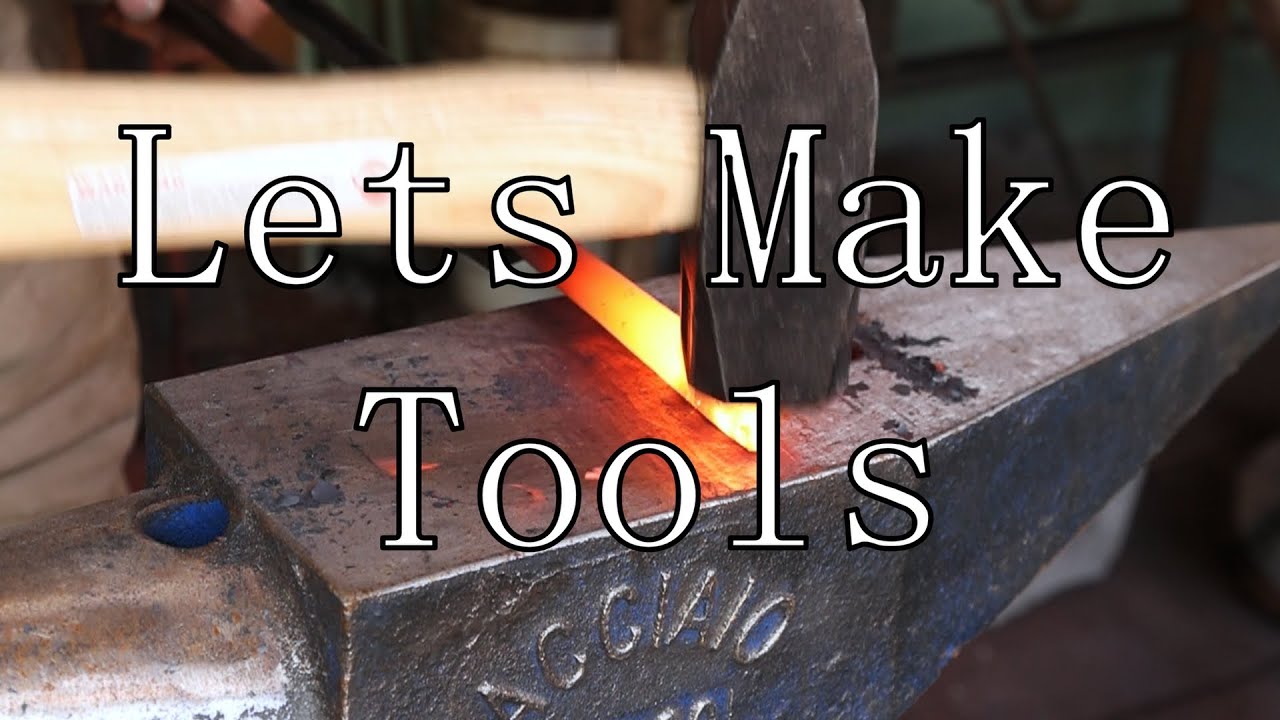 Your first TOOLS - Affordable Blacksmithing part 2