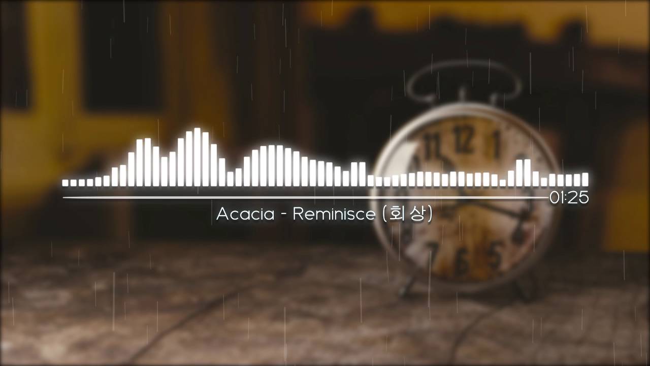 [ 뉴에이지 ] Reminisce (회상) _Acacia / Eletric Piano  / 잔잔한 드럼비트