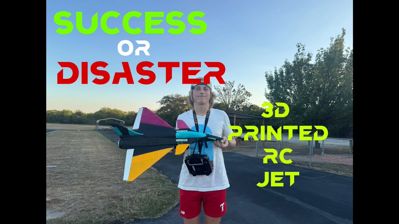 I 3D PRINTED a RC Jet 🛩️ And Tried To Fly It