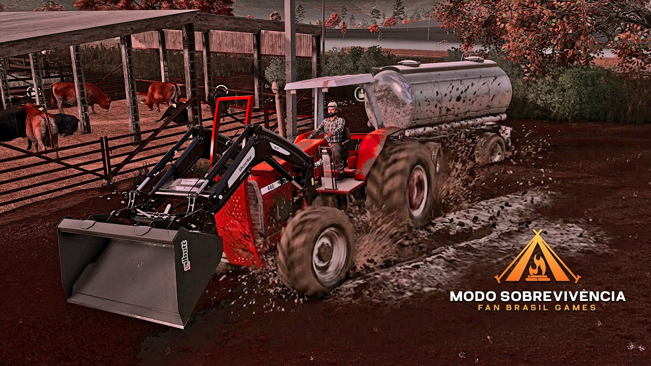 Iniciando do zero no modo sobrevivência #18 | Acumulando prejuízos | Farming simulator 25