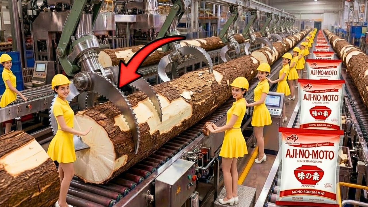 Cómo se produce Ajinomoto a partir de yuca — Proceso industrial del MSG
