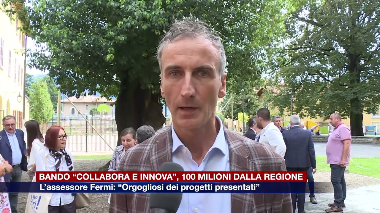 Etg - Bando &ldquo;Collabora e Innova&rdquo;, 100 milioni di euro dalla Regione. Fermi: &ldquo;Orgogliosi&rdquo;
