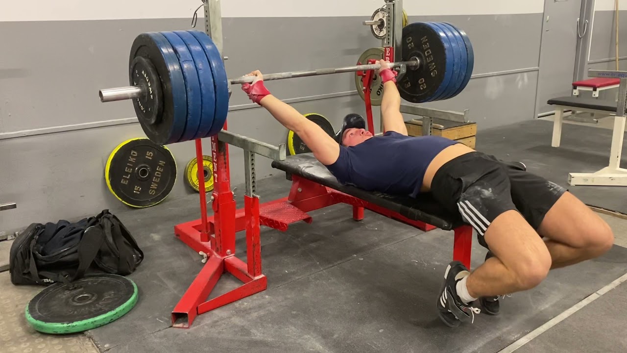 The fastest 190kg / 418lb bench you have ever seen