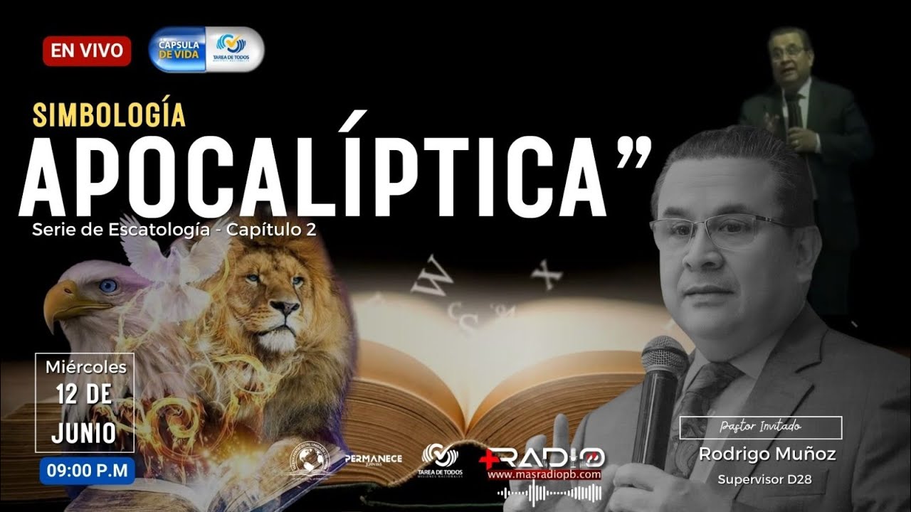 SIMBOLOGÍA APOCALÍPTICA || PASTOR RODRIGO MUÑOZ || MASRADIOPB