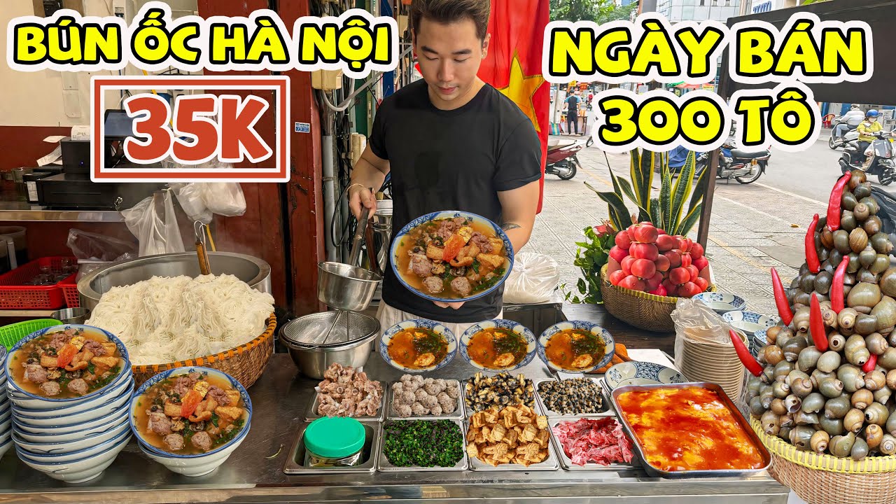Bún Ốc Hà Nội 35K Ở Sài Gòn, Em Trai Quyết Tâm Chinh Phục Khách Miền Nam Đạt Mốc Bán 1000 Tô