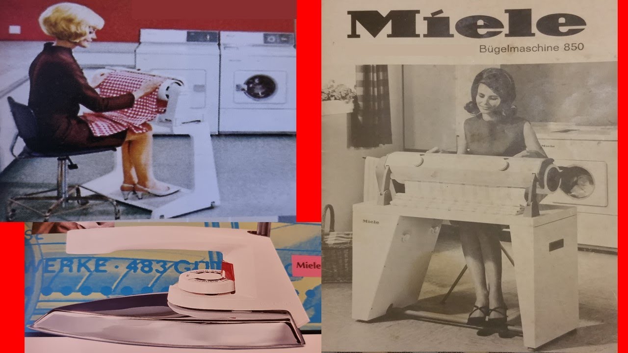 Miele B850 Mangano 1967 Panoramica ed Uso 120223