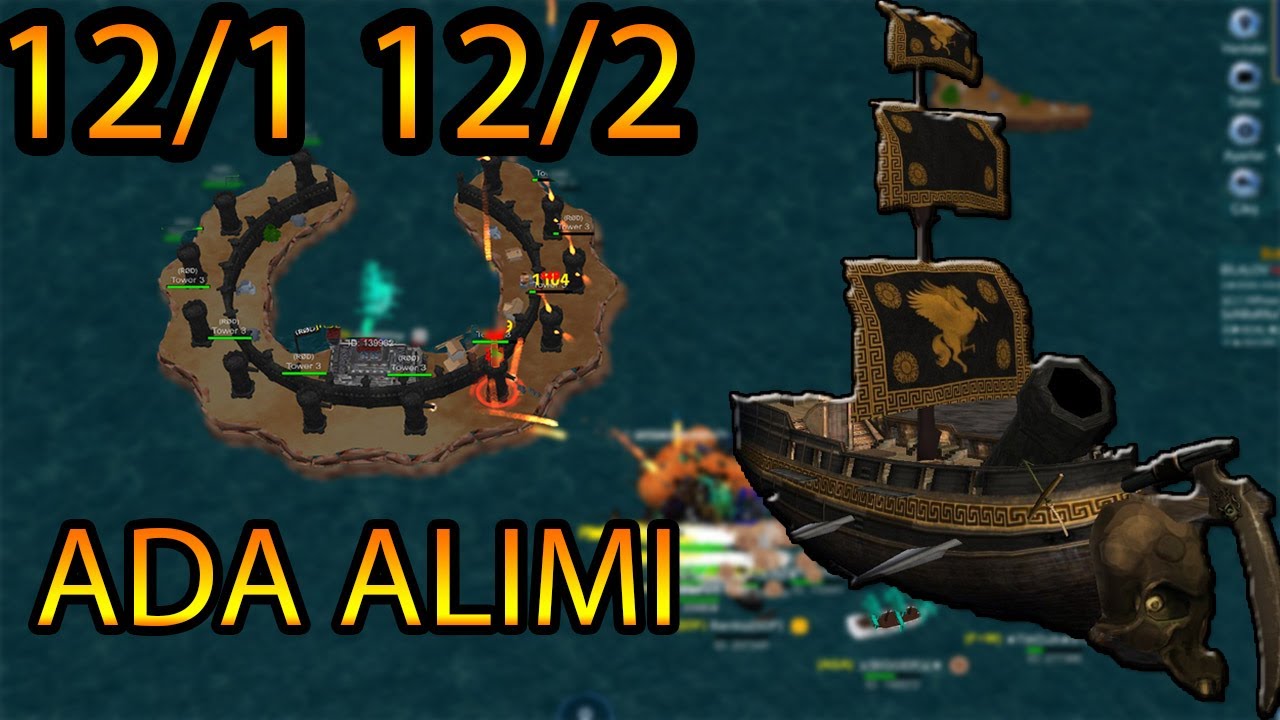 BATTLE OF SEA 12/1 12/2 ADA ALIMI 3 SENE SONRA TEKRARDAN BAŞLADIM | YÜZBAŞI LOST26| | BATTLE OF SEA|