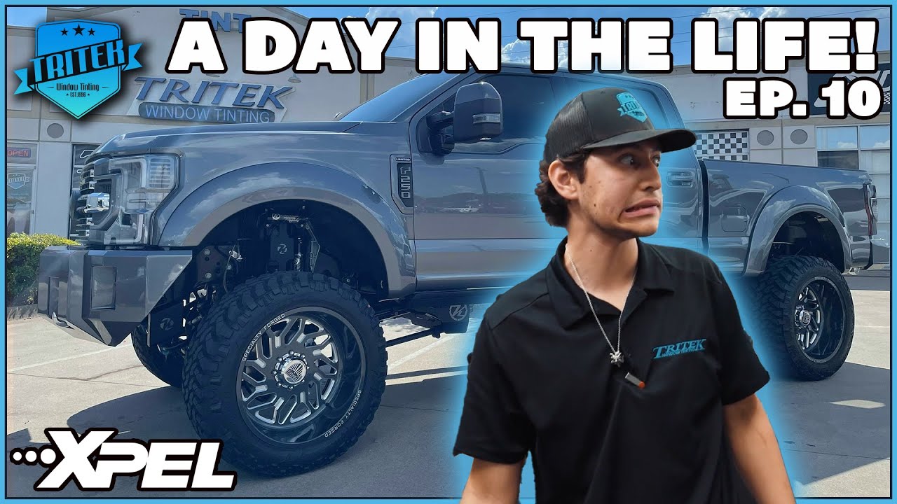 A DAY IN THE LIFE Ep. 10 | Big PPF Installs + New Tritek Work Van
