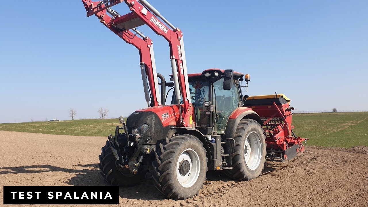 |FILCAK TV| 4 Gary = Case Maxxum 125 Active Drive 8 - niezależny test spalania vs. Zetor 16145