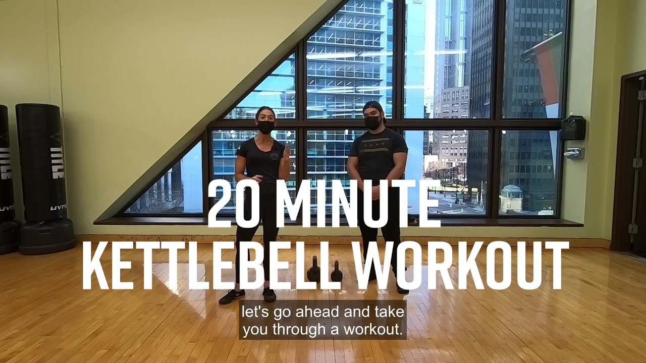 New To Kettlebell Training? Try This Kettlebell Workout