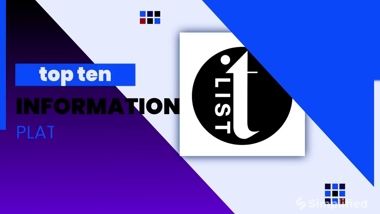 t List: Top 10 Information Platform |  The List - Most Amazing Top 10 | Channel Intro
