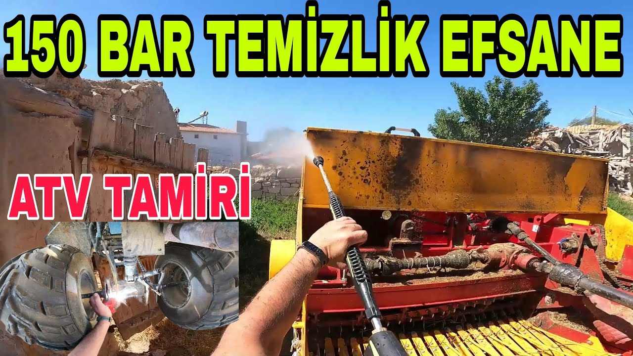 EFSANE TEMİZLİK~BABAMIN İSTEDİĞİ OLDU~ATV İÇİN ÖYLE BİR FREN YAPTIM Kİ ACAİP