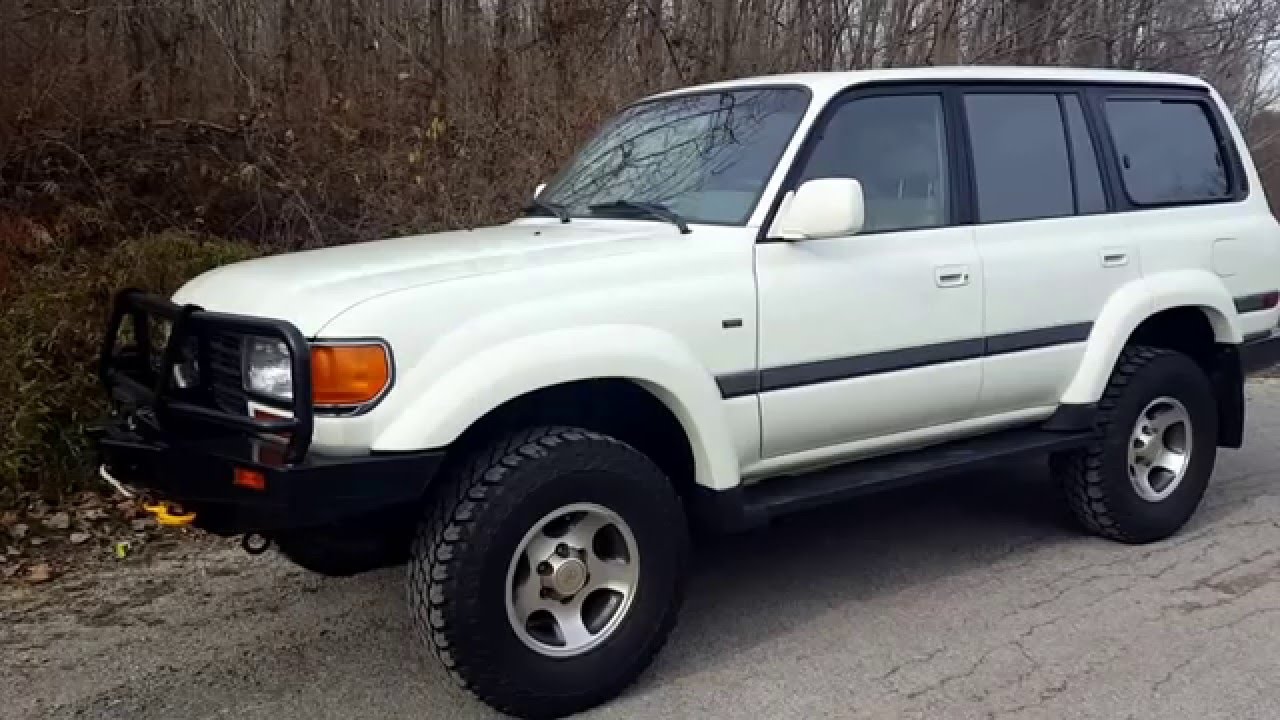 1997 Toyota Land Cruiser 80 Series FZJ80 replacement leather seat review