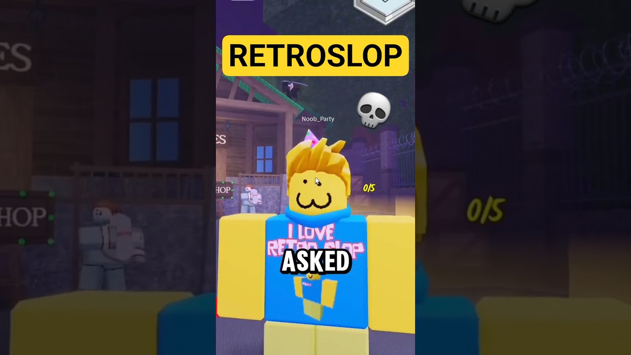Что происходит, когда RETROSLOP играет в 99 Nights In The Forest? #roblox #99nights #gaming #shorts