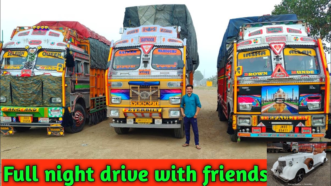 Full night drive with friends🔥🔥