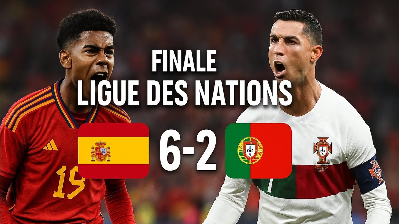 Finale CHOC : Espagne 6-2 Portugal ! Yamal entre dans l&rsquo;histoire 🔥