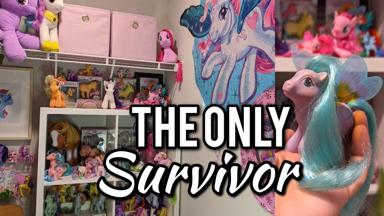 My Mostly Thrifted & Vintage My Little Pony Collection Tour-How I Display My G-1 Ponies