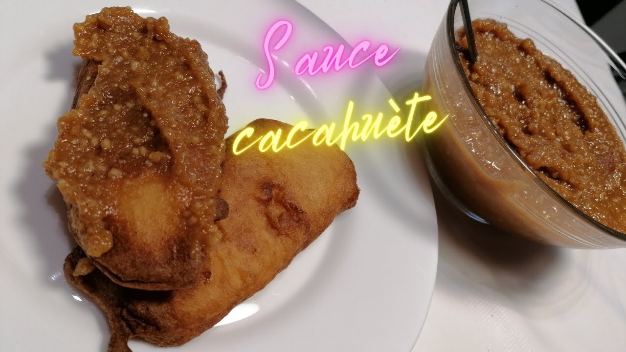 Recette de sauce cacahuete facile et rapide sauce aux arachides | SWEET WASSAI