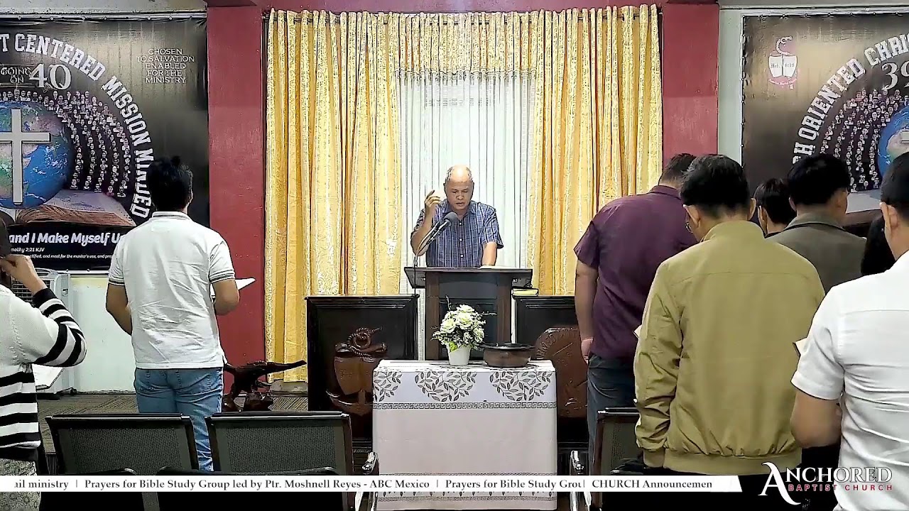 January 2, 2025 | Friday Prayer Meeting | Anchored Baptist Church