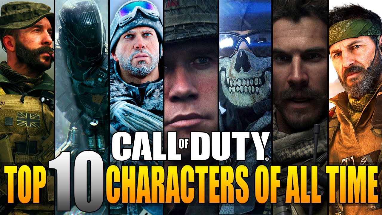The Top 10 Call of Duty Characters of All Time!