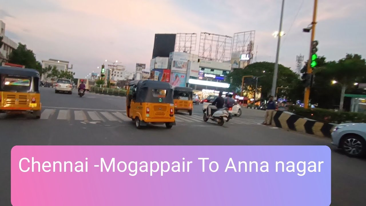 Chennai Mogappair to Anna Nagar#chennai #tamilnadu#india#annanagar#bikeride@roamingmadrasi