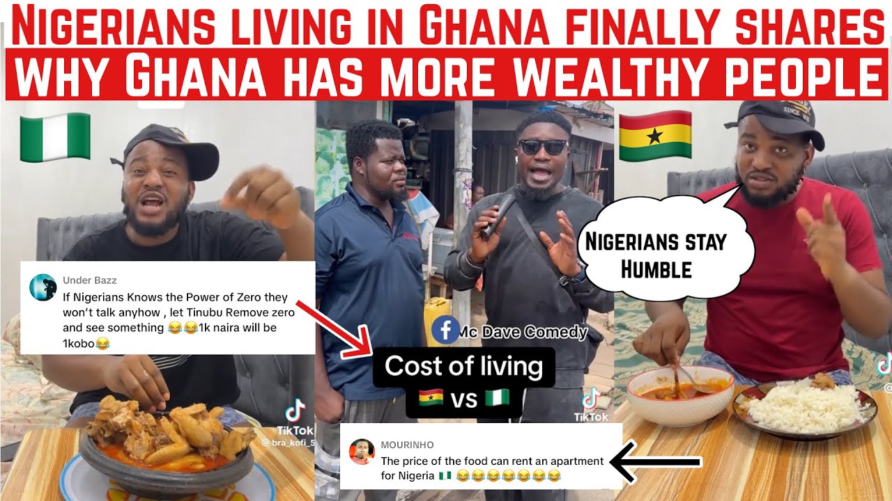 BRA KOFI & NIGERIANS LIVING IN GHANA FINALLY SHARES WHY GHANA HAS MORE WEATHY PEOPLE