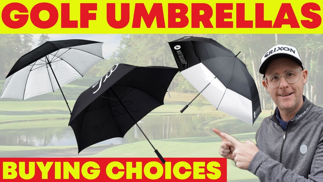 Golf Umbrellas: Which umbrella to choose?