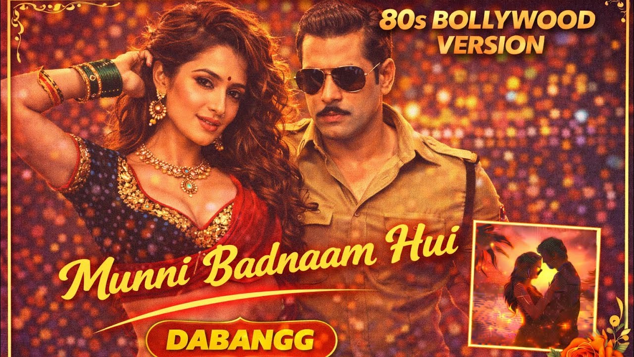 MUNNI BADNAAM HUI-80S VERSION #80S #SONGS #oldsong  #hindisong  #munnibadnaamhui 