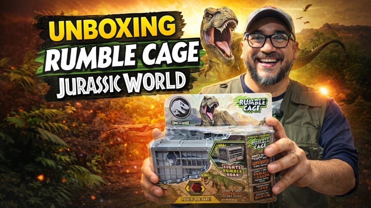 UNBOXING RUMBLE CAGE 🦖 | ¿VALE LA PENA?