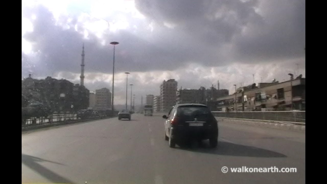 Damascus Taxi Tour | Syria | WalkOnEarth |