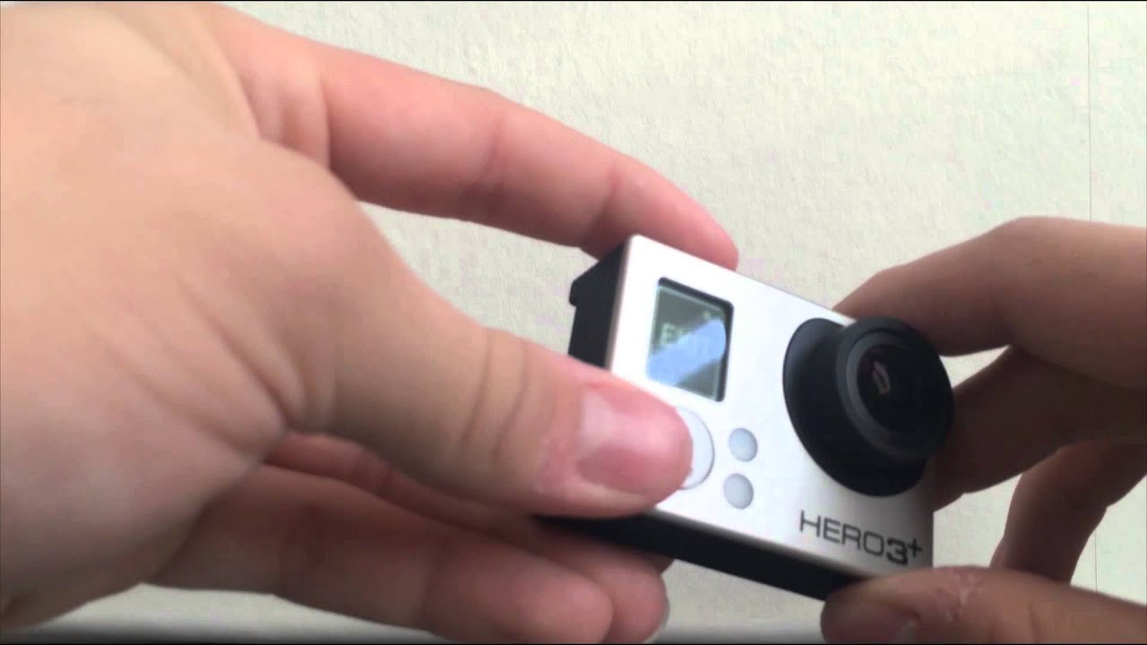 TEST: GoPro hero 3+ Black edition et ses réglages
